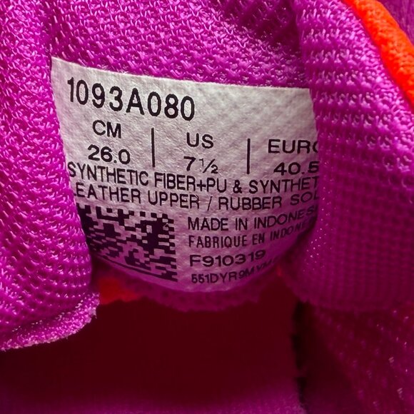 Asics Hyper XC 2 Running Shoes Women's Size 7.5 Purple Cross Country Track Spike - Picture 12 of 12